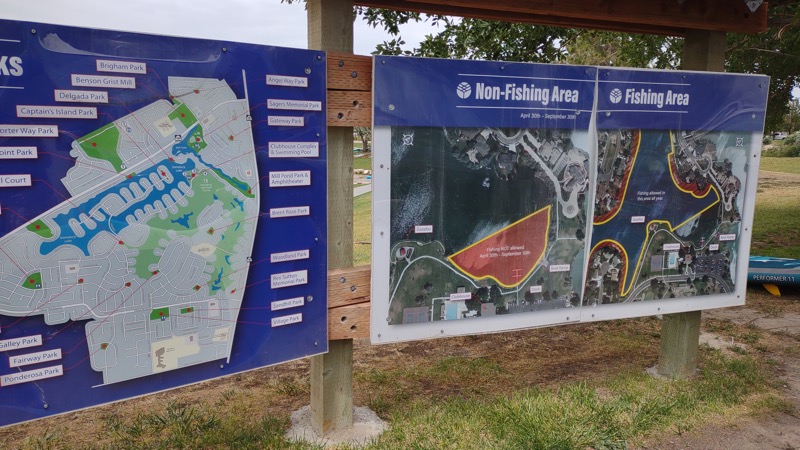 Stransbury Park – Lake maps and rules, design and production