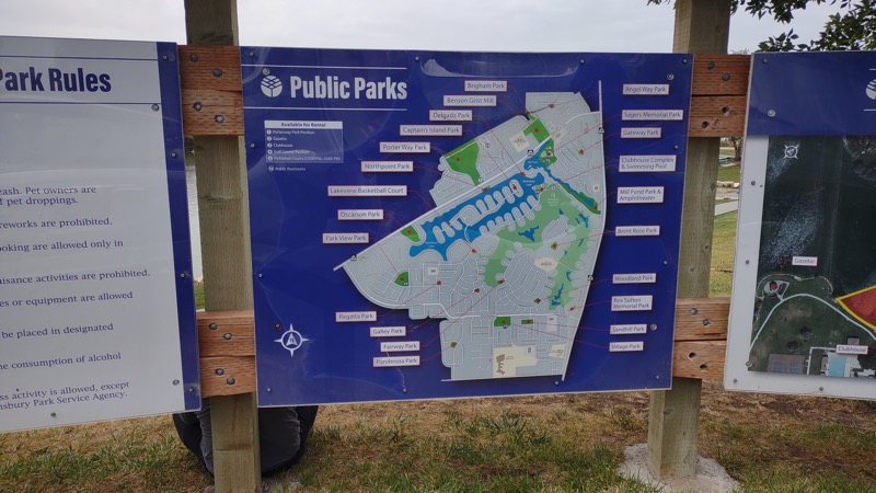 Stransbury Park – Lake maps and rules, design and production