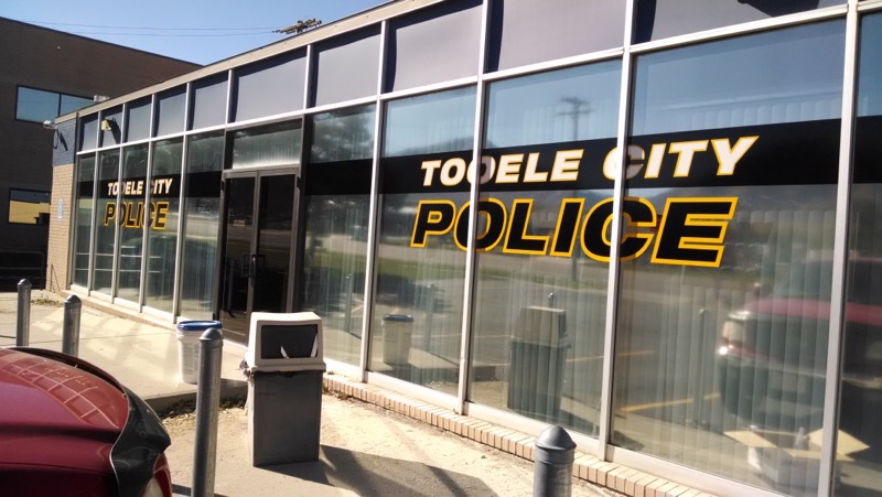 Tooele City Police – Station front design, production and installation