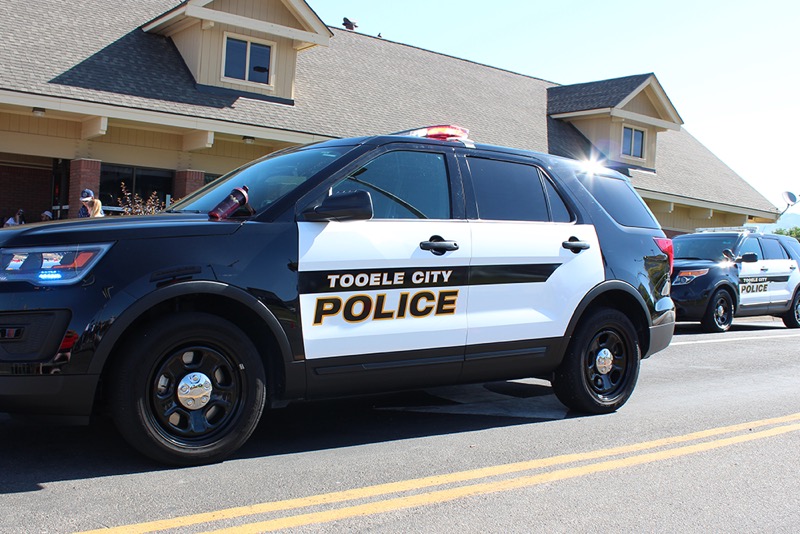 Tooele City Police – SUV vinyl graphics design, production and installation