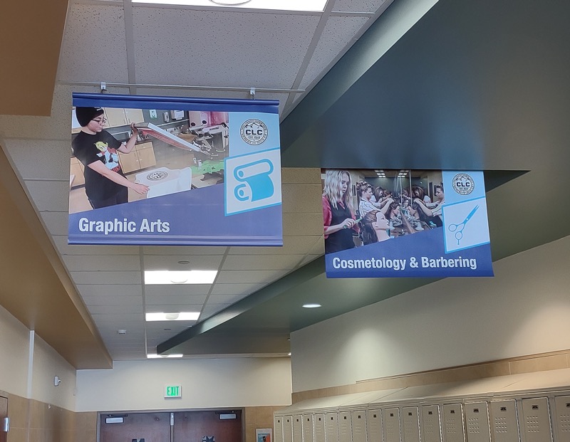 Tooele CLC – Hallway Classroom Signs